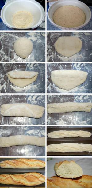 Stap voor stap recept om stokbrood te maken